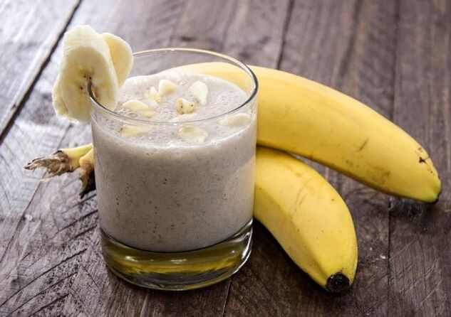Banán és kefir