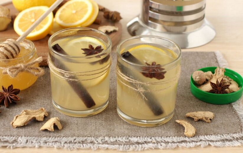 gyömbér tea